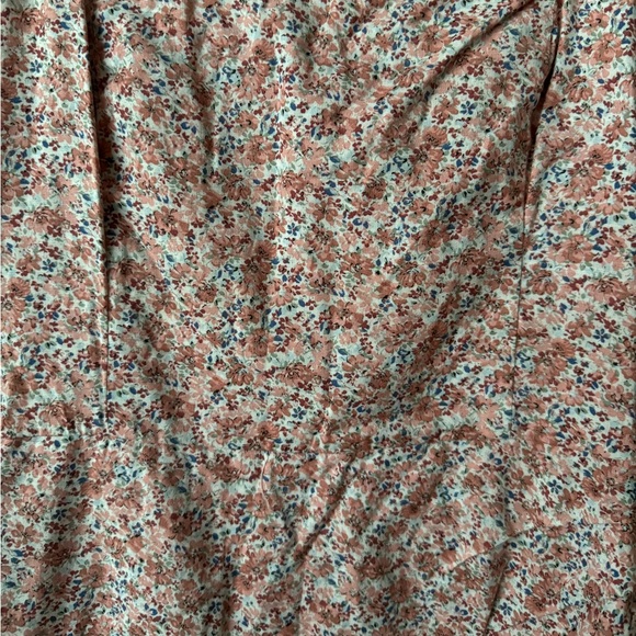 Abercrombie Pink Floral Wrap Mini Dress - Picture 4 of 6